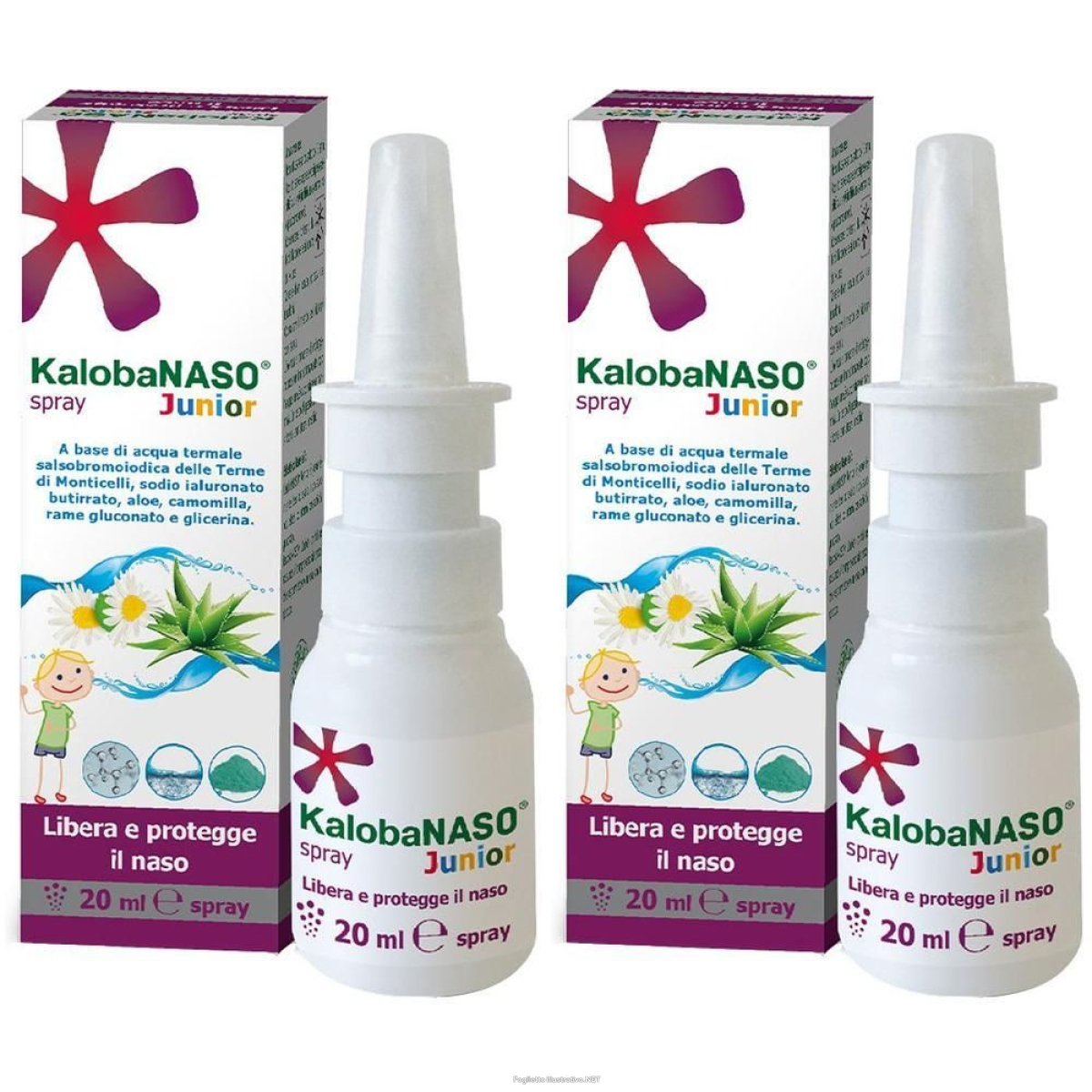 Cerca Offerte di kalobanaso spray junior 20 ml 2x20 ml nasale e acquista online