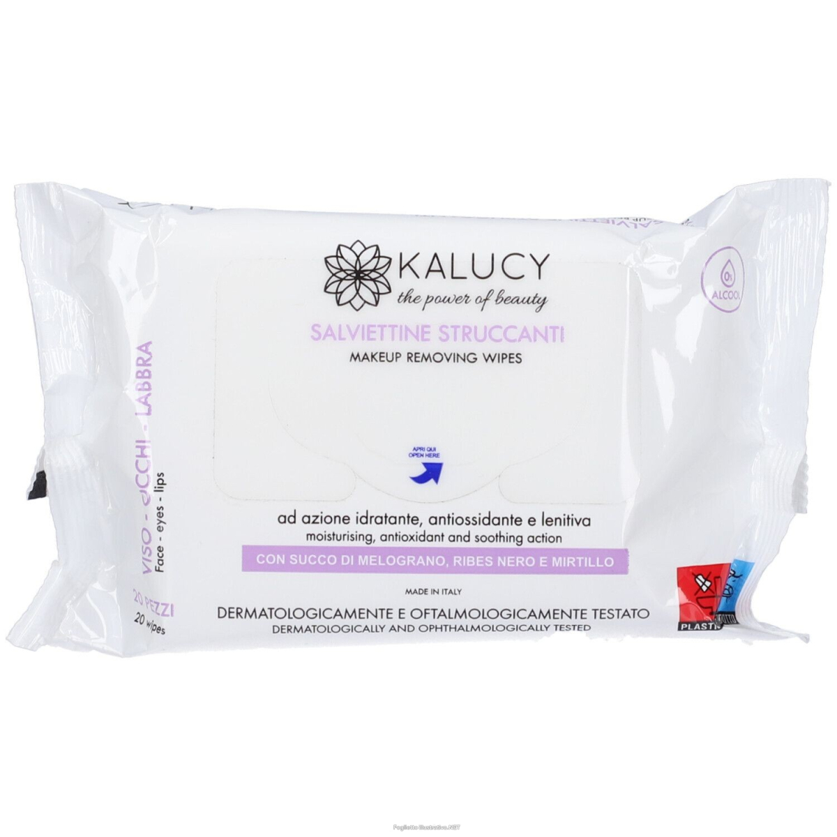 Cerca Offerte di kalucy salviette viso struccanti (20 pezzi) e acquista online