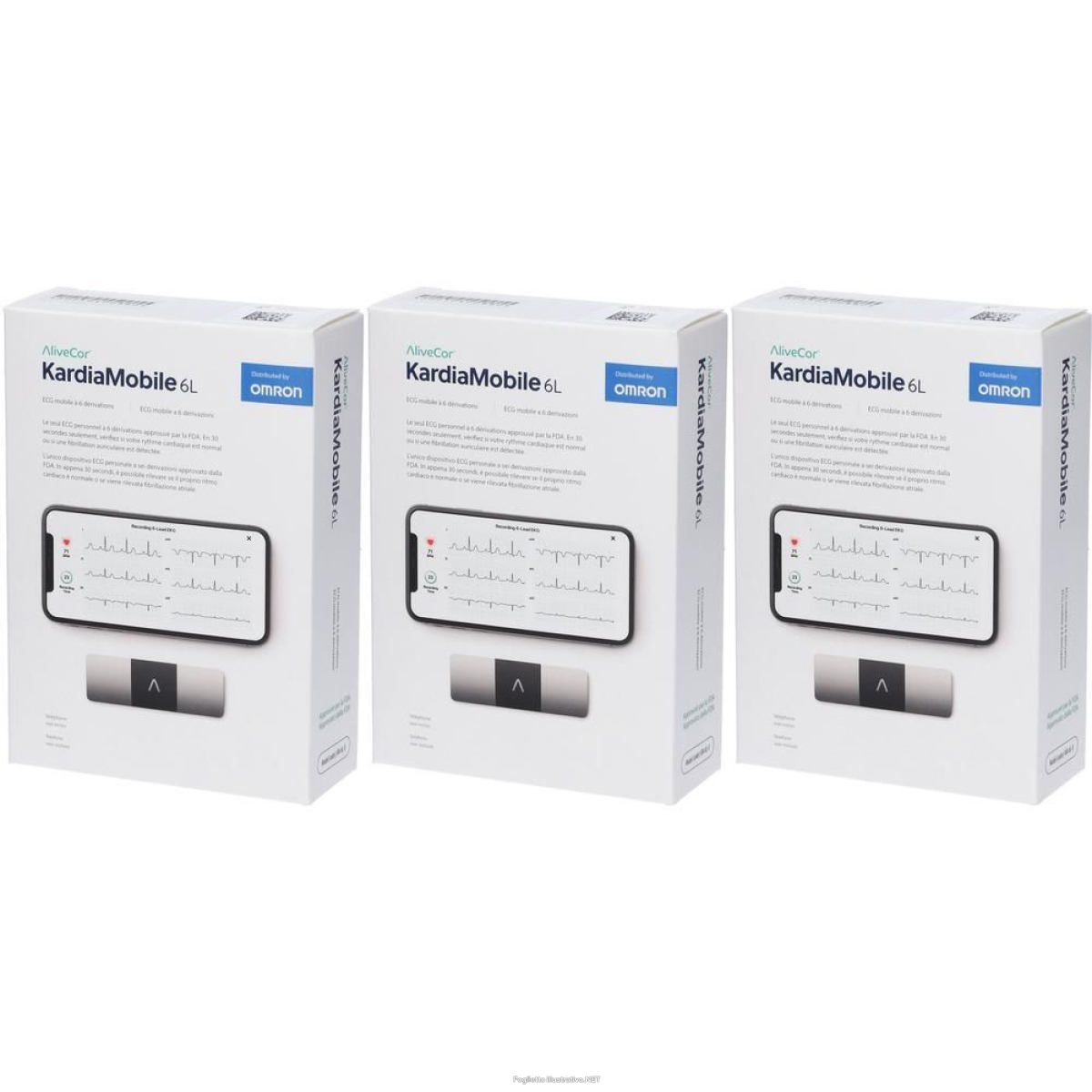 Cerca Offerte di kardiamobile 6l elettrocardiogramma tascabile 3x1 st e acquista online