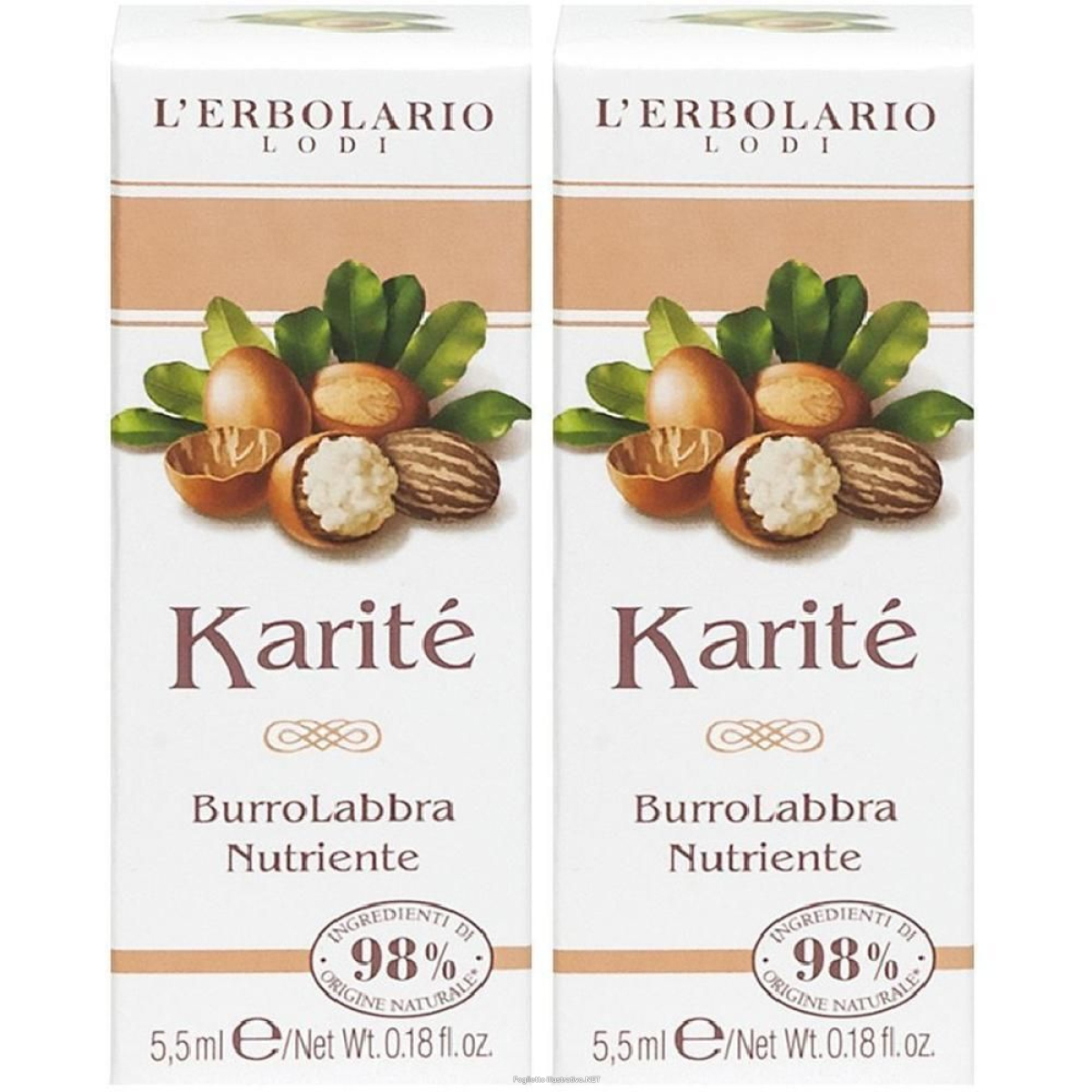 Cerca Offerte di karite burro labbra nutr 5,5ml 2x5,5 ml protezione per le labbra e acquista online