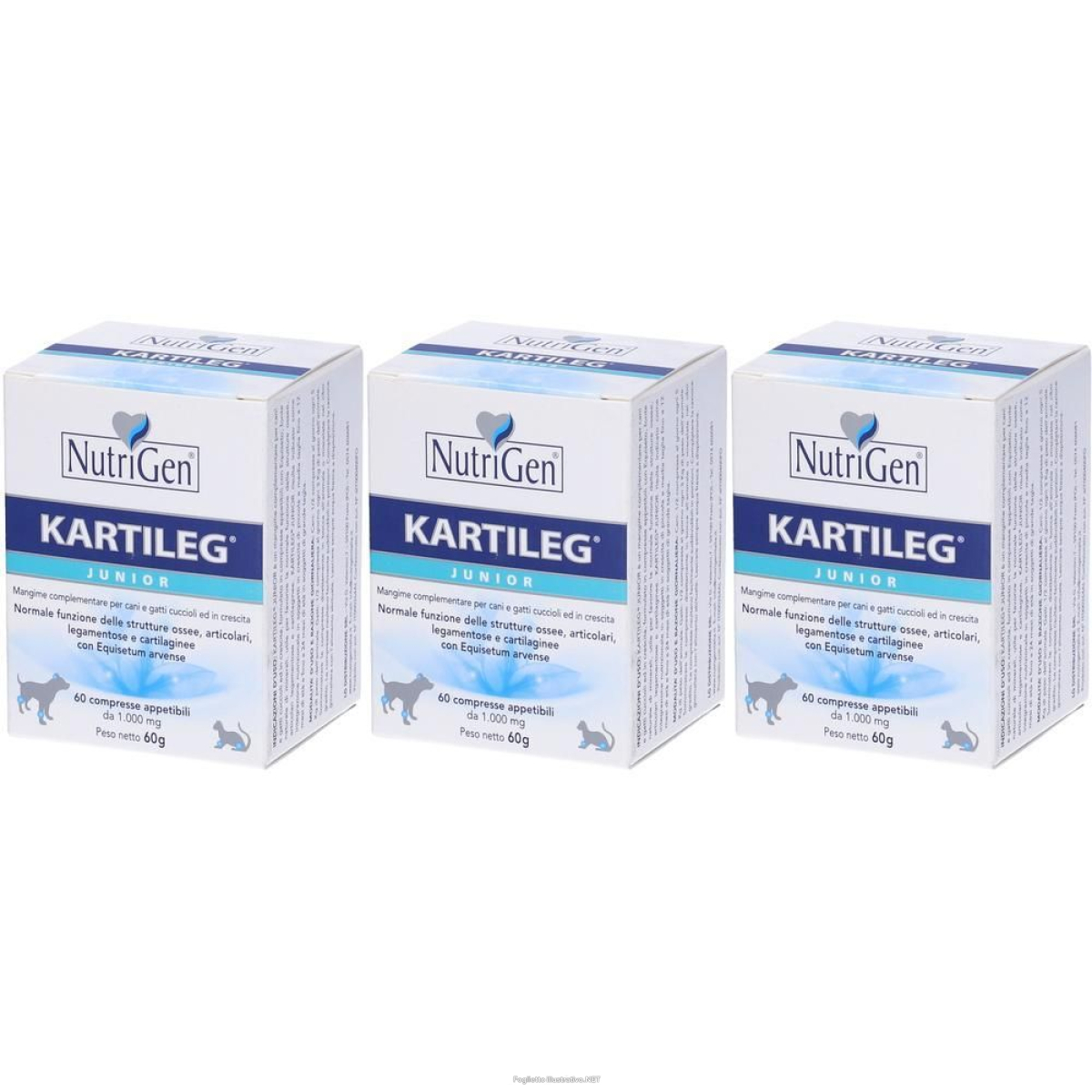 Cerca Offerte di kartileg junior 60 tavolette nutrigen 3x60 pz compresse e acquista online
