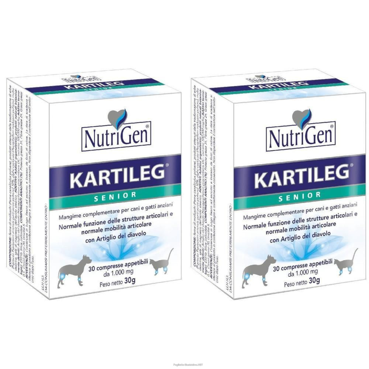 Cerca Offerte di kartileg senior 30 tavolette nutrigen 2x30 pz compresse e acquista online