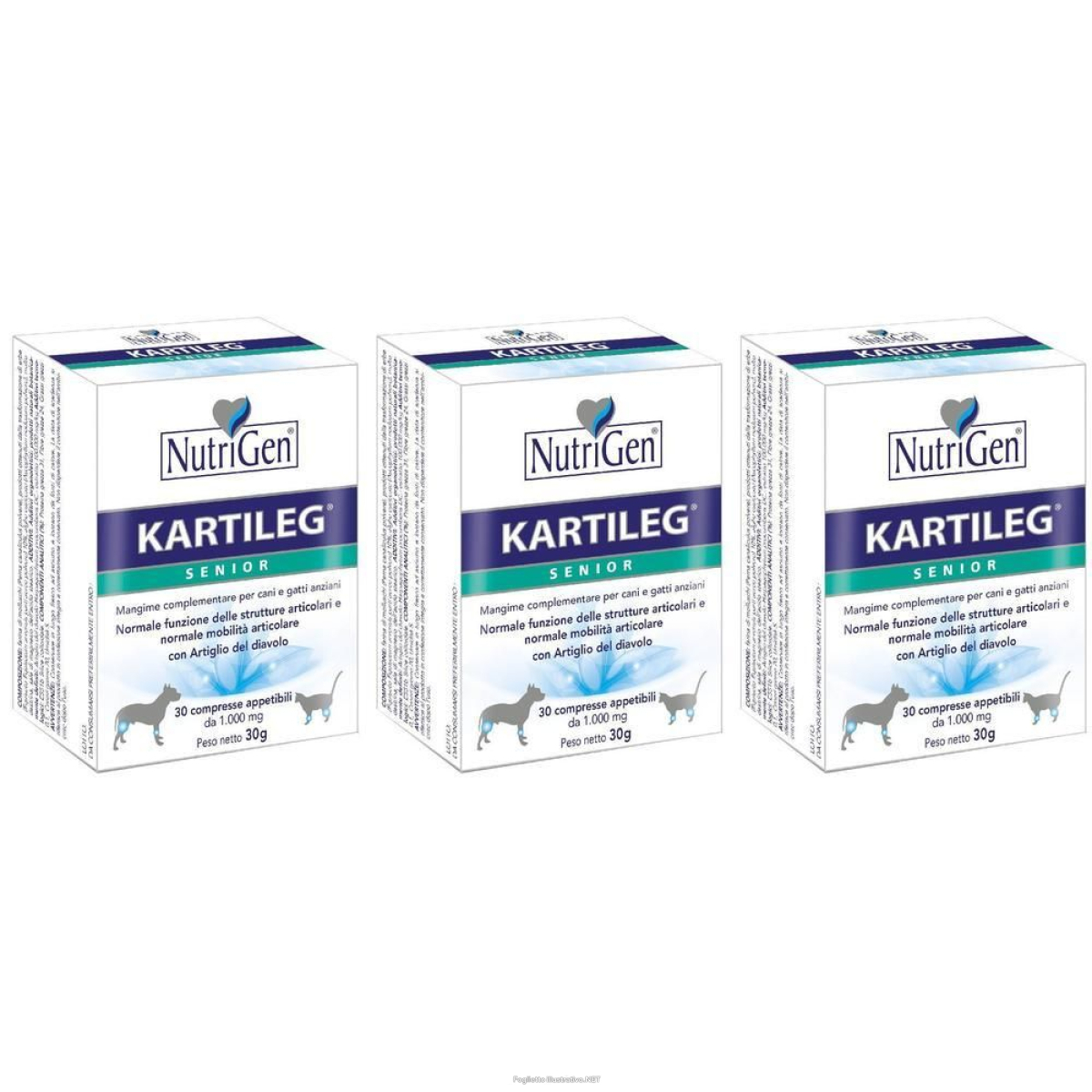 Cerca Offerte di kartileg senior 30 tavolette nutrigen 3x30 pz compresse e acquista online