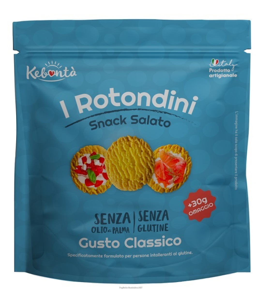Cerca Offerte di kebonta' i rotondini snack salato gusto classico 150 g + 30 g in omaggio e acquista online
