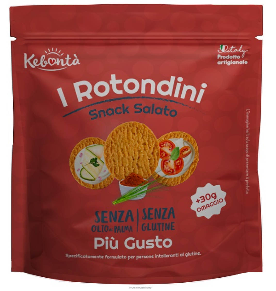 Cerca Offerte di kebonta' i rotondini snack salato piu' gusto 150 g + 30 g in omaggio e acquista online