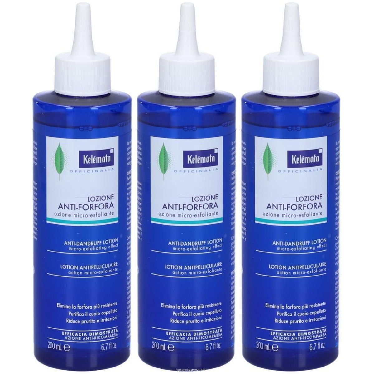Cerca Offerte di kelémata lozione anti-forfora 3x200 ml e acquista online