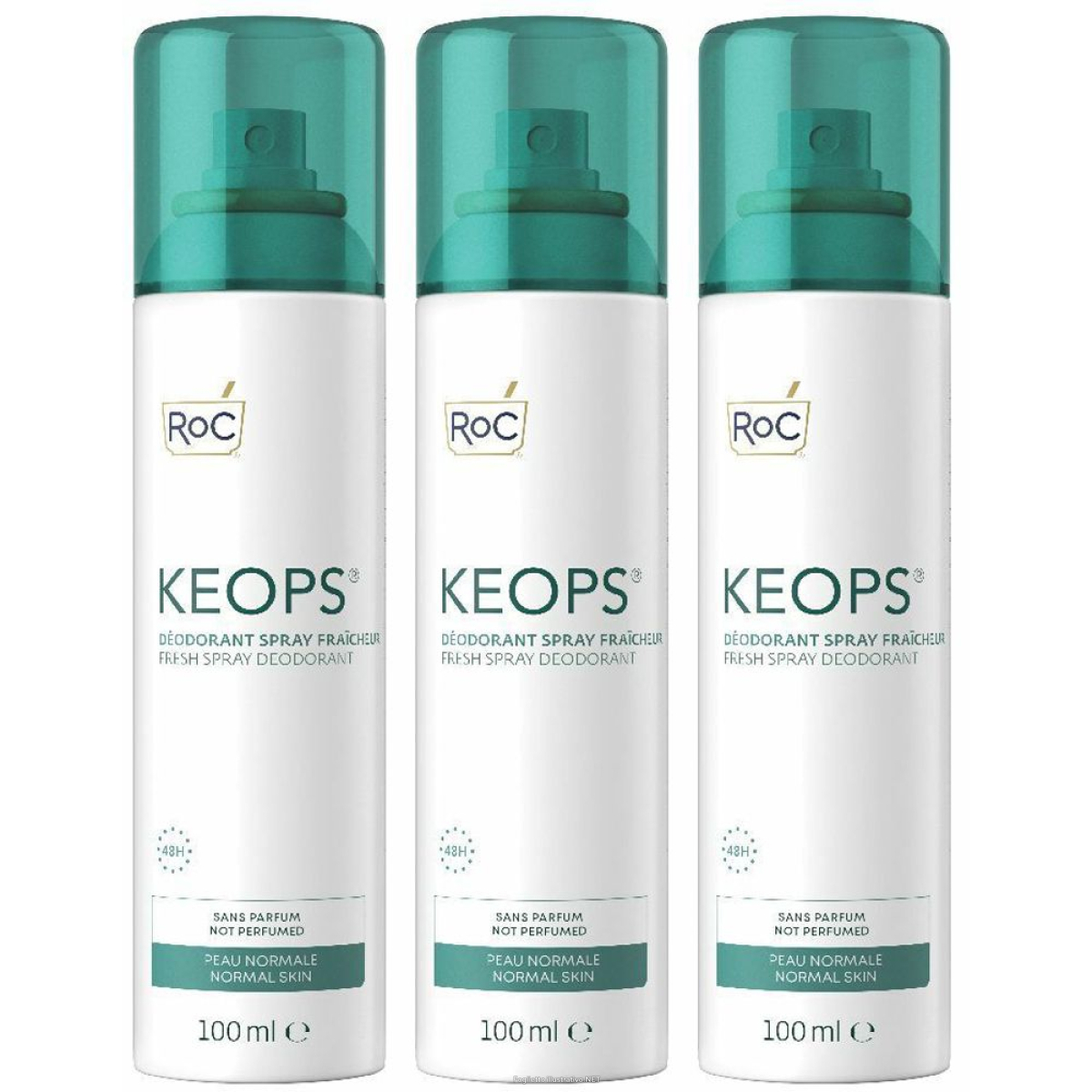 Cerca Offerte di keops deodorante spray fresco set da 3 3x100 ml e acquista online