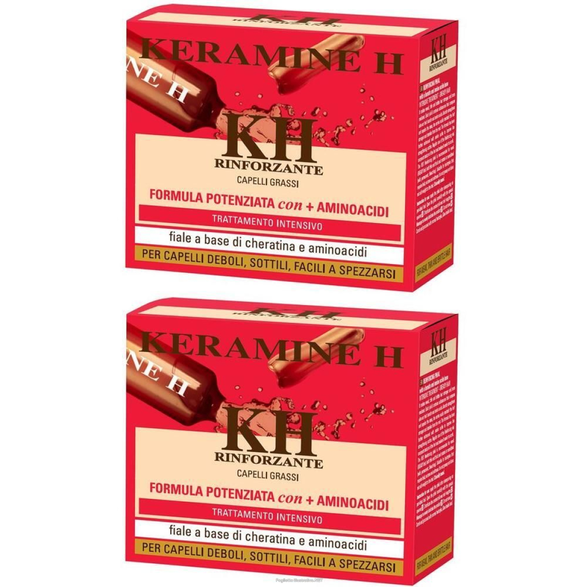 Cerca Offerte di keramine h fasc rosso 10 fiale da ml 2x10x10 ml e acquista online