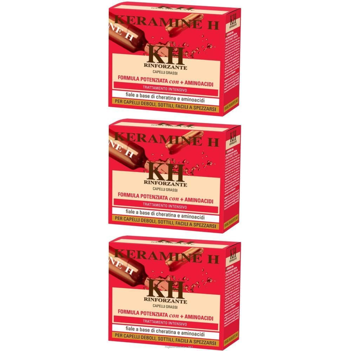 Cerca Offerte di keramine h fasc rosso 10 fiale da ml 3x10x10 ml e acquista online