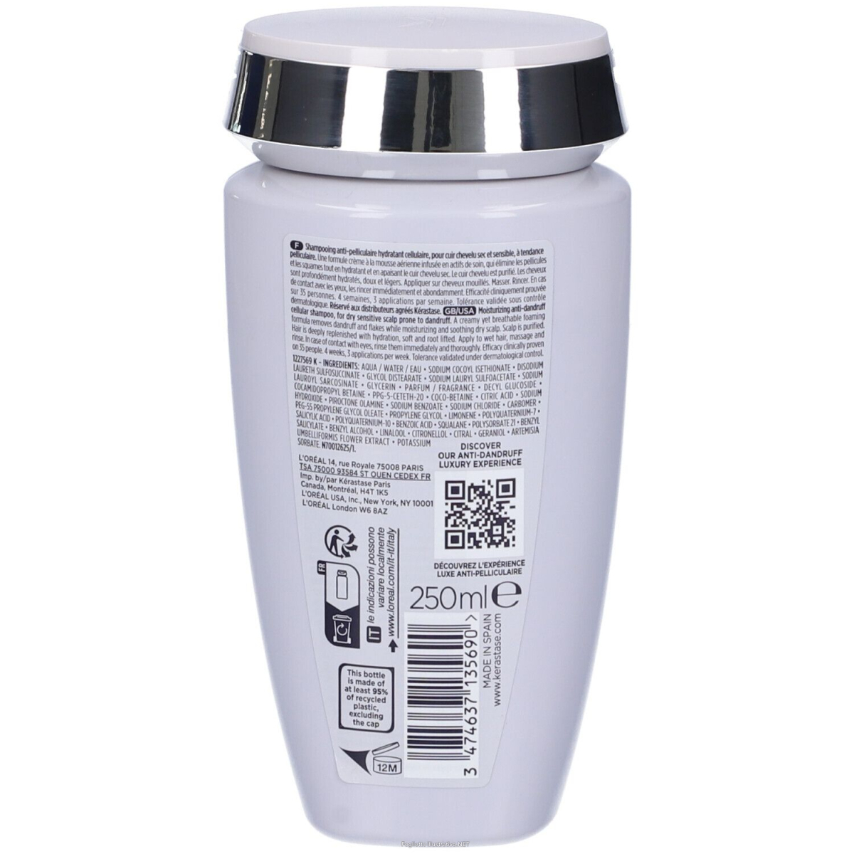 Cerca Offerte di kérastase shampoo bain crème anti-pelliculaire 250 ml e acquista online
