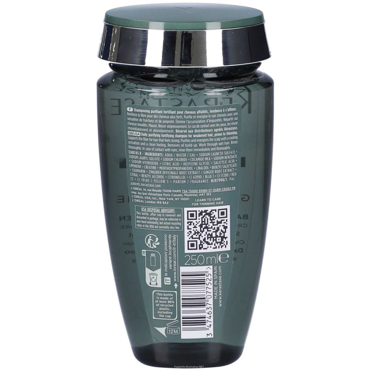 Cerca Offerte di kérastase shampoo bain de force quotidien 250 ml e acquista online