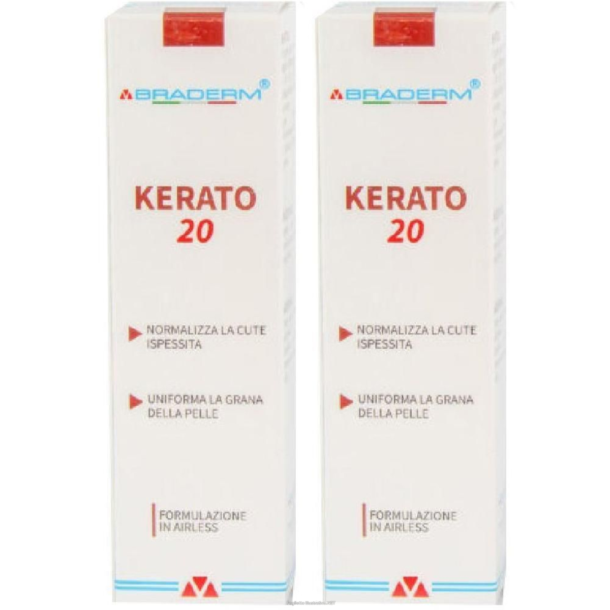 Cerca Offerte di kerato 20 braderm 2x100 ml soluzione e acquista online