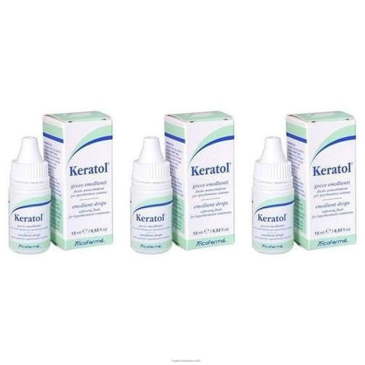 Cerca Offerte di keratol gocce emollienti 15 ml 3x15 ml e acquista online