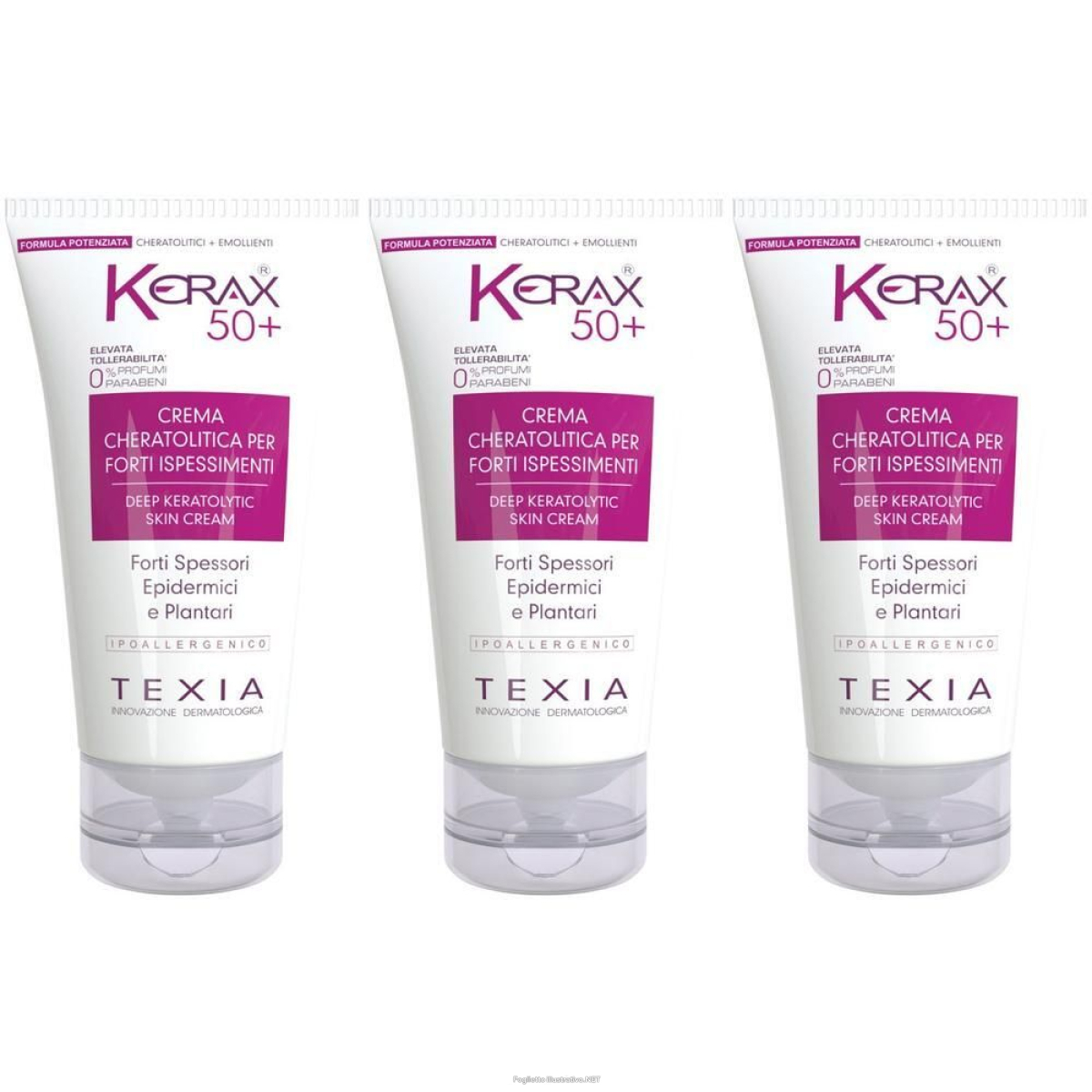 Cerca Offerte di kerax50+ crema cheratolitica per forti ispessimenti 3x125 ml e acquista online