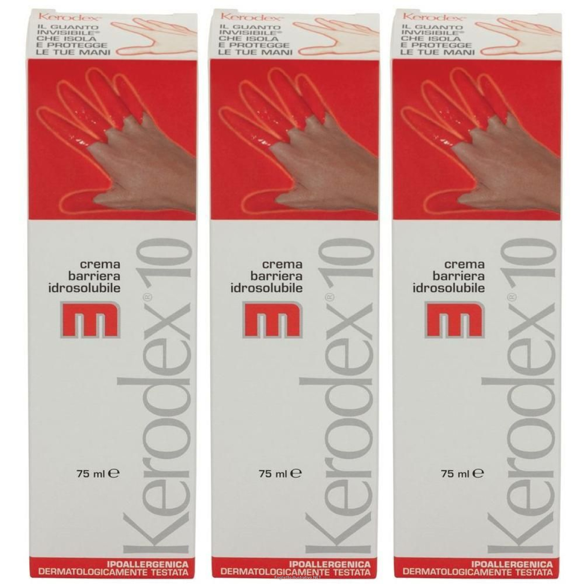 Cerca Offerte di kerodex10 crema barriera 75ml 3x75 ml e acquista online