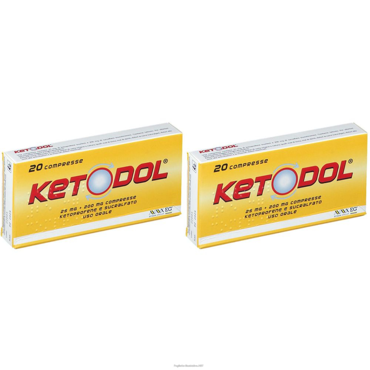 Cerca Offerte di ketodol compresse set da 2 2x20 pz e acquista online