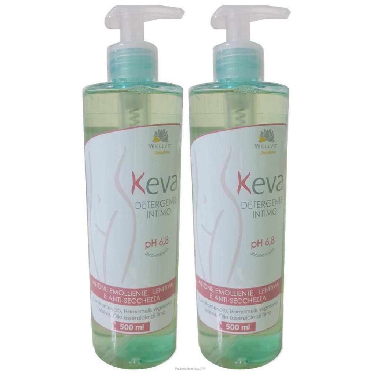 Cerca Offerte di keva detergente intimo ph6,8 500 ml 2x500 ml gel e acquista online