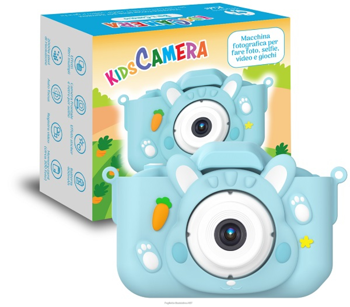 Cerca Offerte di kids camera bibi il coniglio macchina fotografica per foto selfie video e giochi 1 pezzo e acquista online