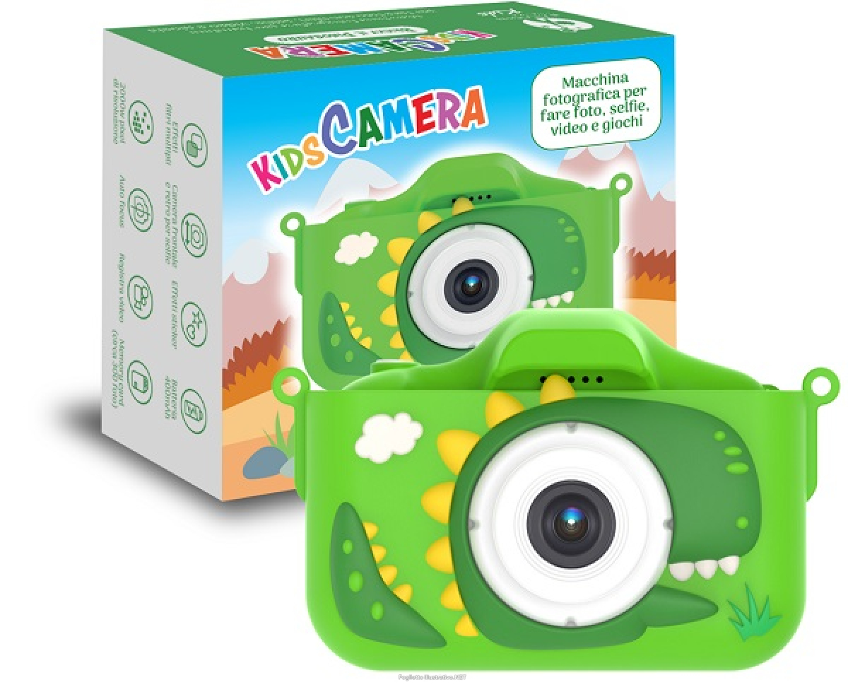 Cerca Offerte di kids camera bricky il dinosauro macchina fotografica per foto selfie video e giochi 1 pezzo e acquista online