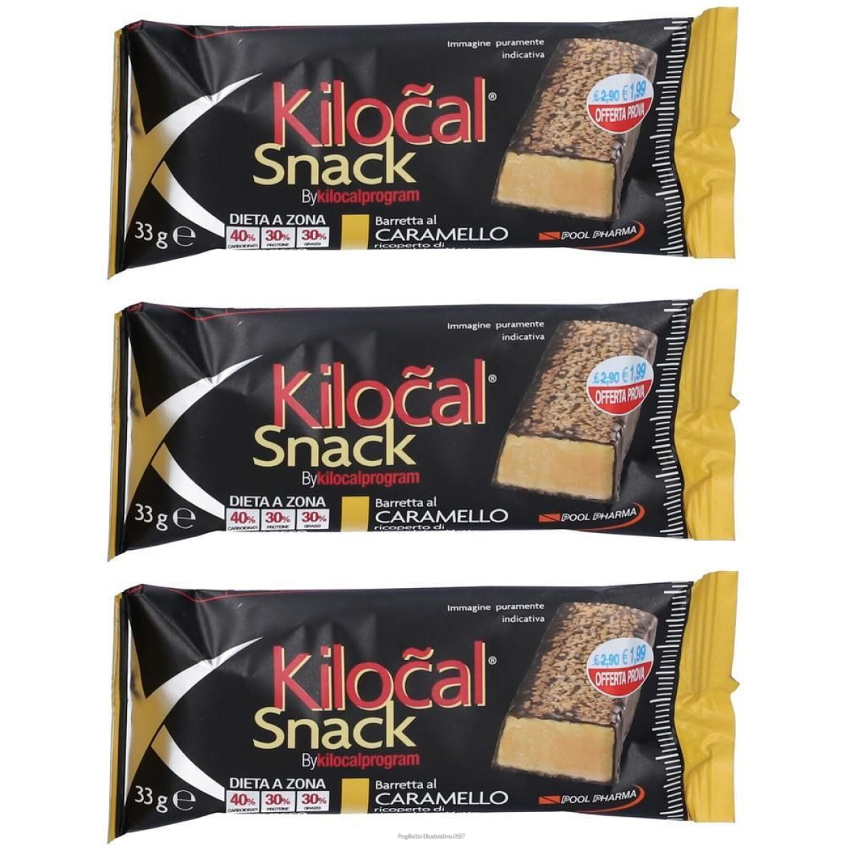 Cerca Offerte di kilocal barretta snack caramello 3x33 g e acquista online
