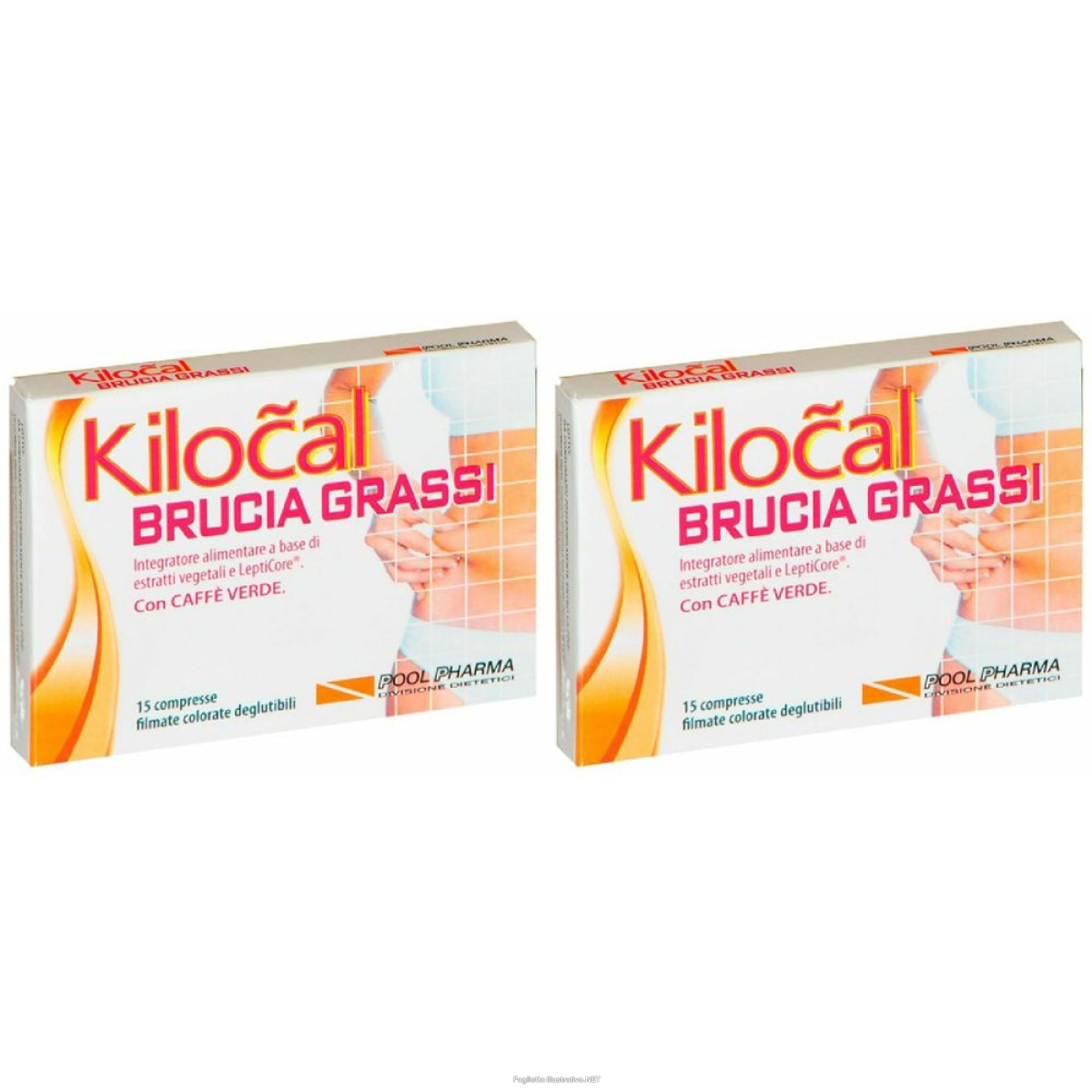 Cerca Offerte di kilocal brucia grassi set da 2 2x15 pz compresse e acquista online