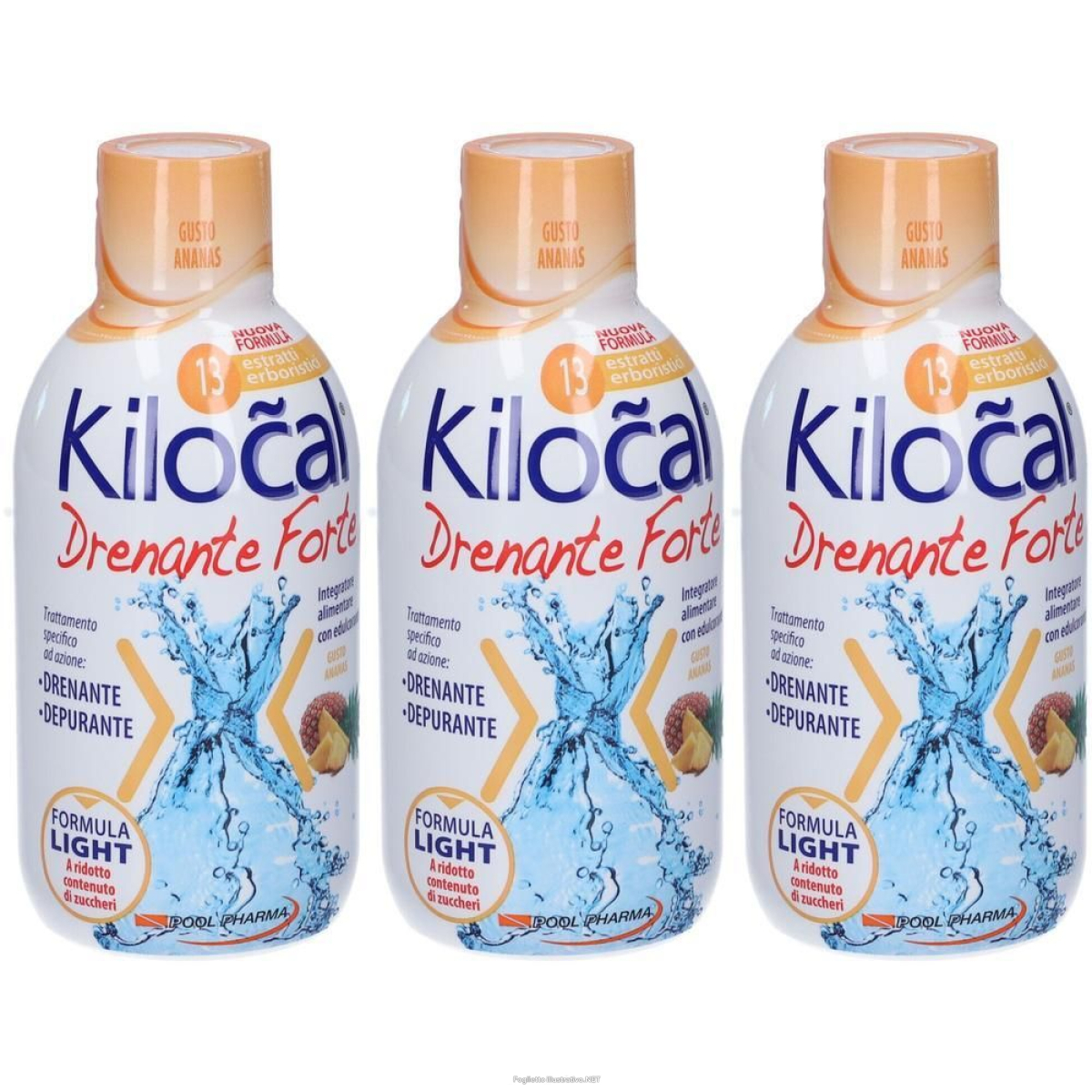 Cerca Offerte di kilocal drenante forte 3x500 ml soluzione e acquista online