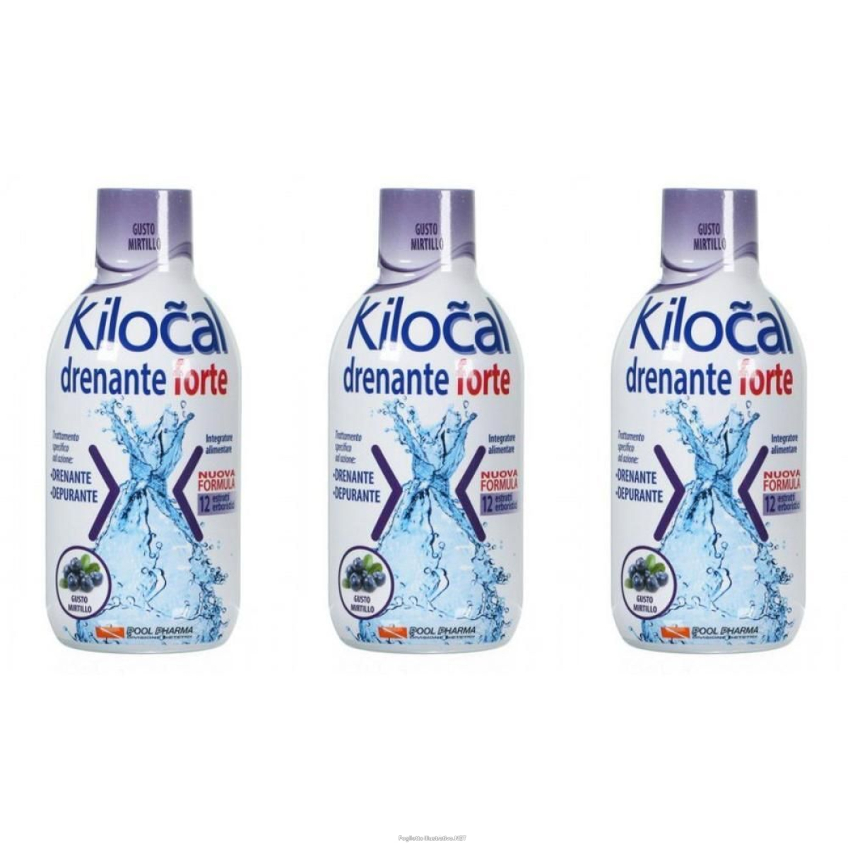 Cerca Offerte di kilocal drenante forte gusto mirtillo 3x500 ml soluzione e acquista online