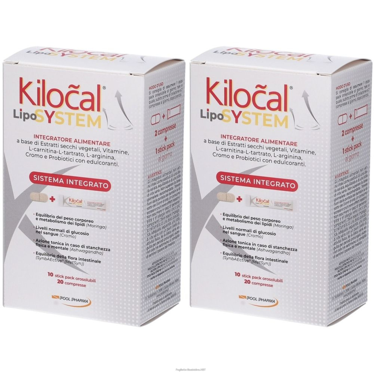Cerca Offerte di kilocal lipo system sistema integrato set da 2 st e acquista online