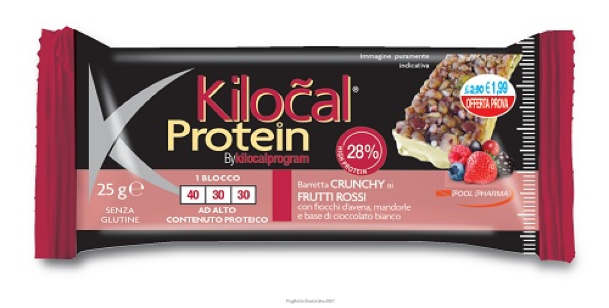 Cerca Offerte di kilocal protein barretta cioccolato bianco cocco frutti rossi 25 g e acquista online