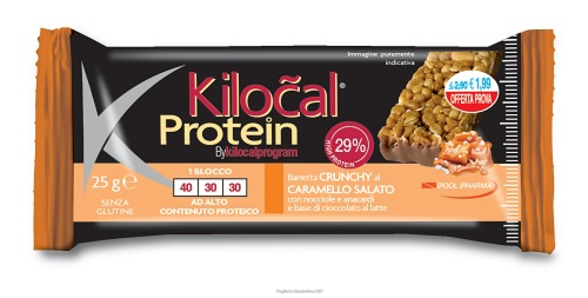 Cerca Offerte di kilocal protein barretta cioccolato latte caramello salato 25 g e acquista online