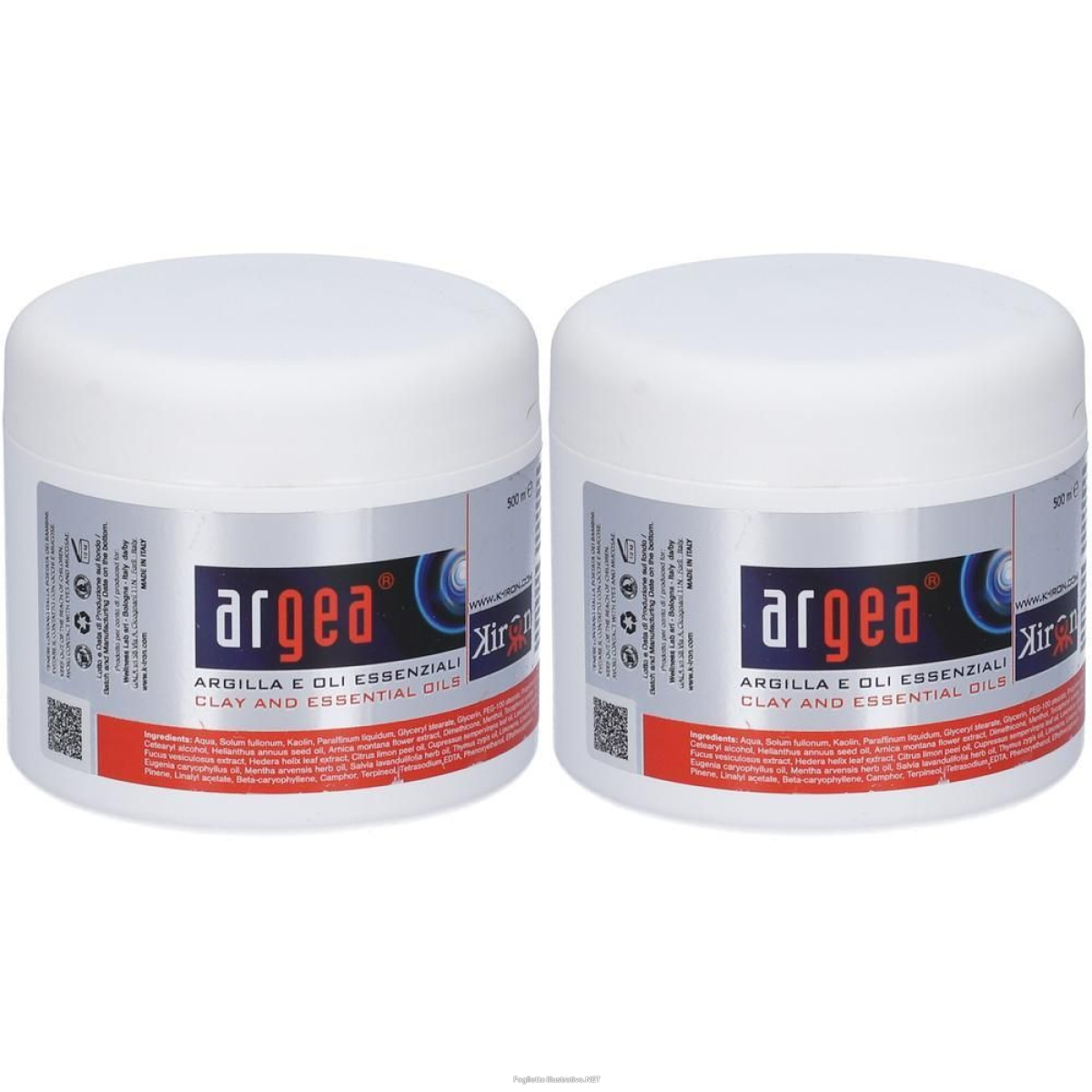 Cerca Offerte di kiron argea argilla 2x500 ml e acquista online