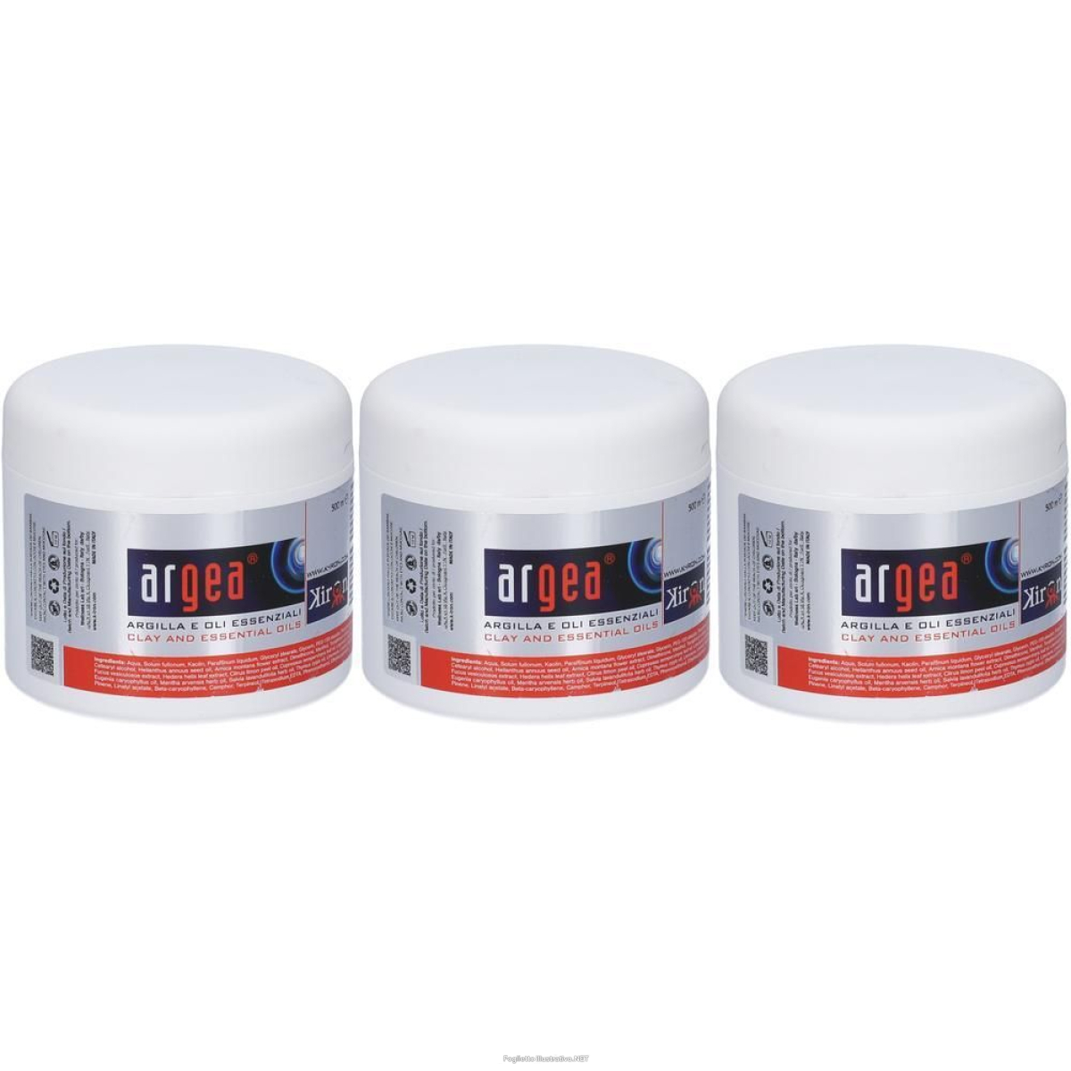 Cerca Offerte di kiron argea argilla 3x500 ml e acquista online