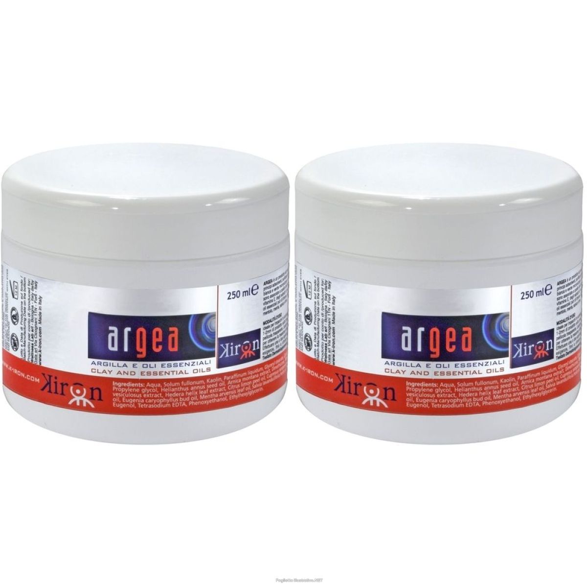 Cerca Offerte di kiron argea argilla set da 2 2x250 ml soluzione e acquista online