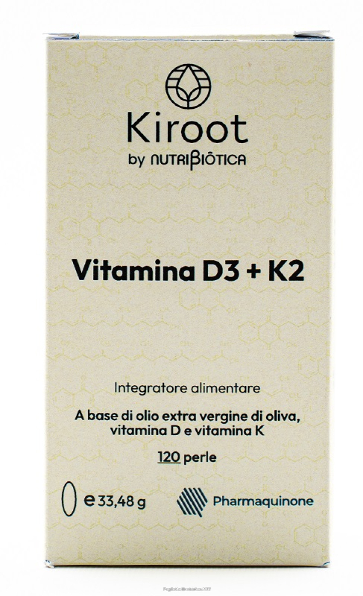 Cerca Offerte di kiroot vitamina d3 + k2 integratore per ossa sistema immunitario e coagulazione del sangue 120 perle e acquista online