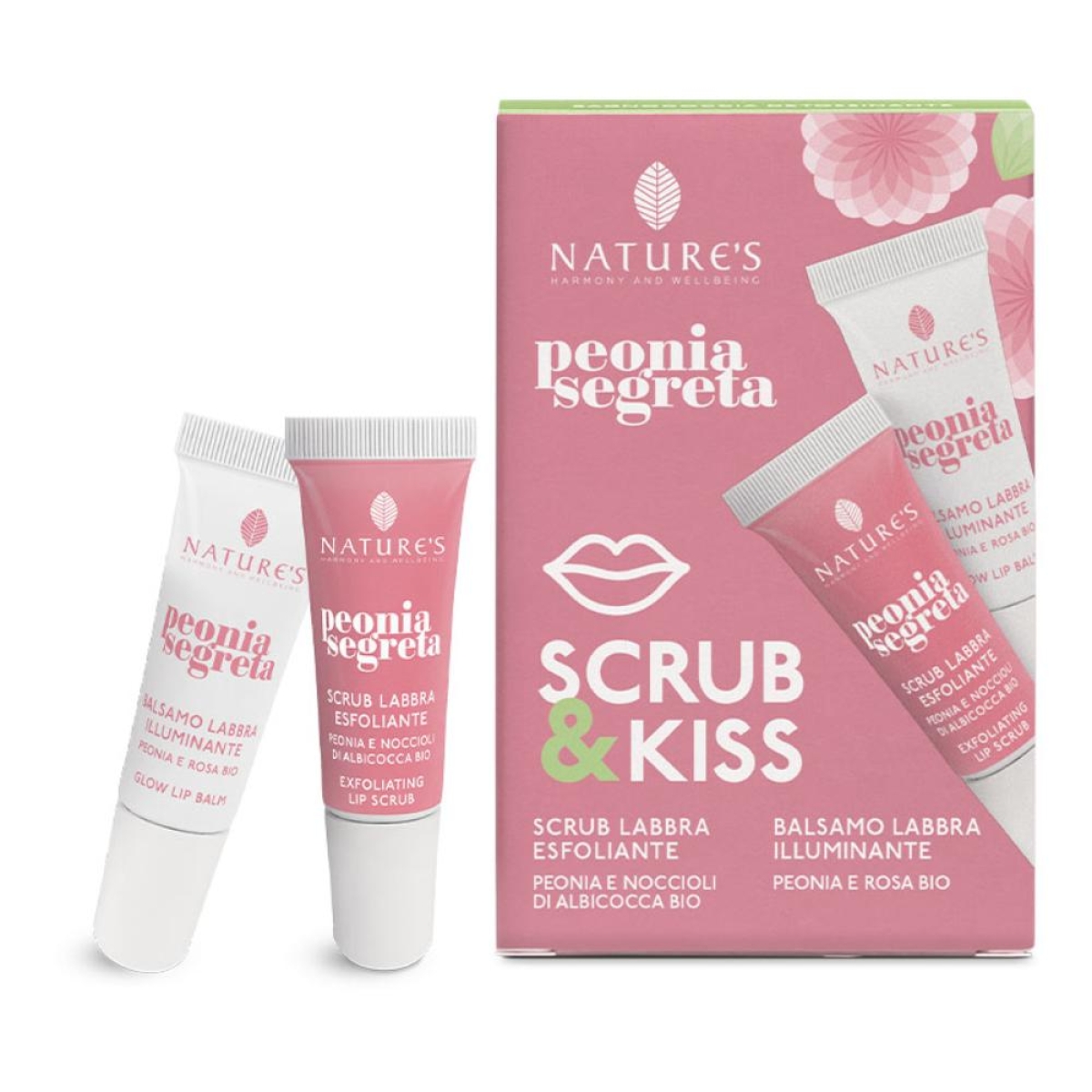 Cerca Offerte di Kit scrub&kiss nature's peonia labbra, scrub e balsamo e acquista online