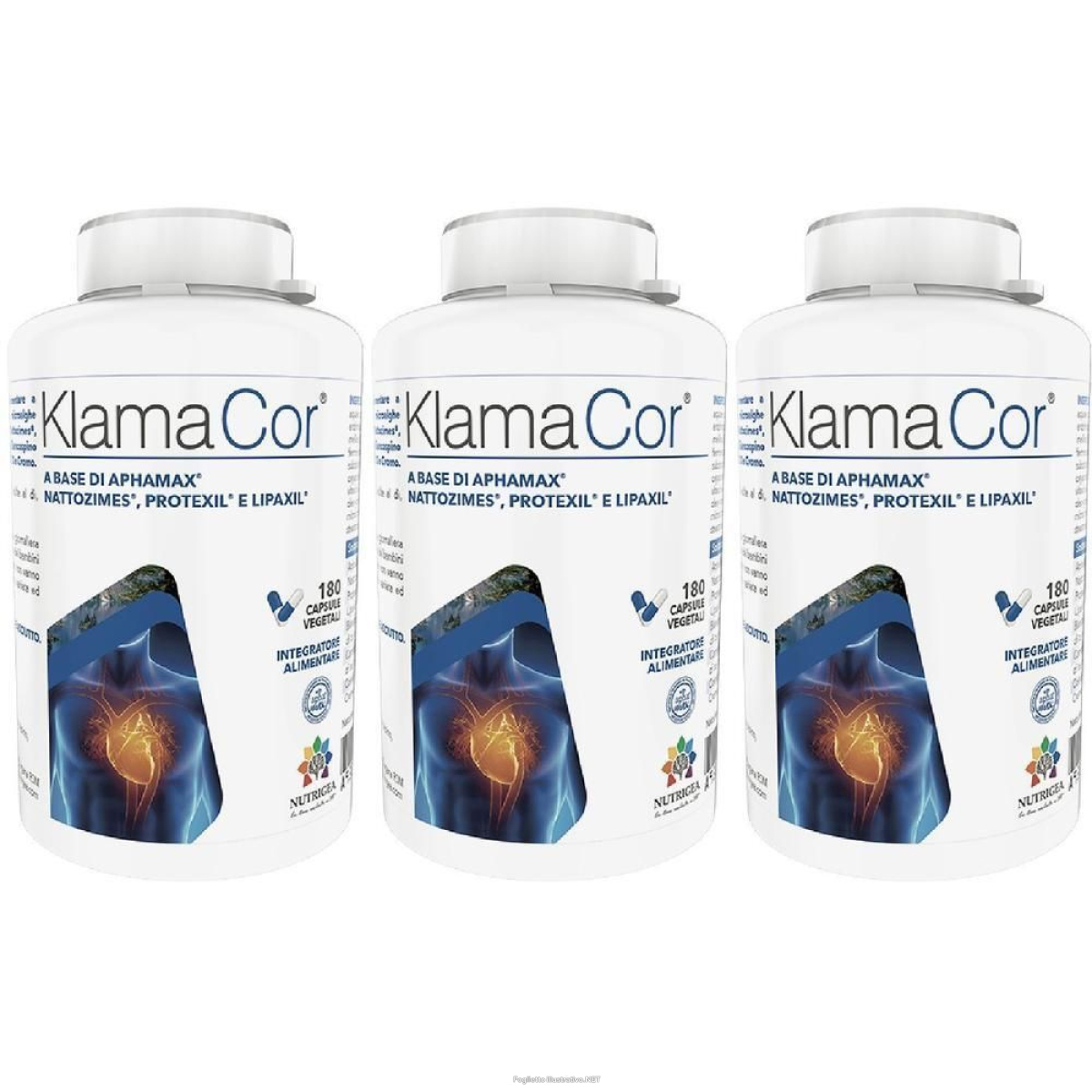 Cerca Offerte di klamacor 180 capsule vegetali 3x180 pz e acquista online