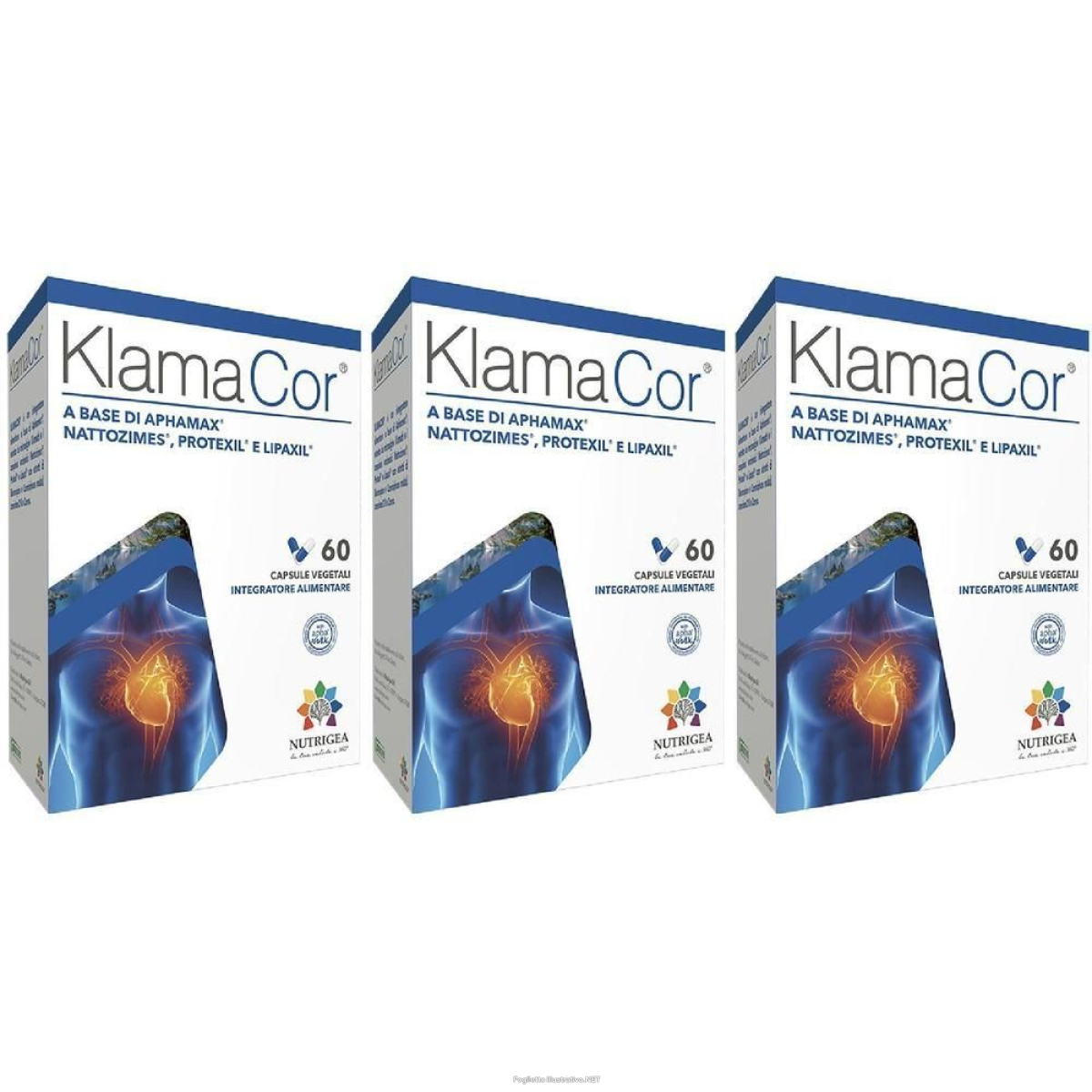 Cerca Offerte di klamacor 60 capsule vegetali 3x60 pz e acquista online