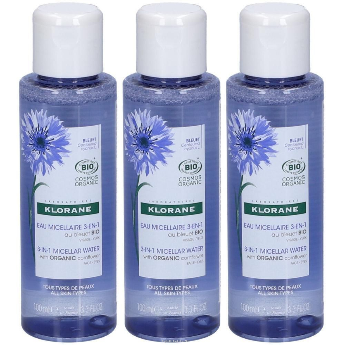 Cerca Offerte di klorane acqua micellare 3 in 1 fiordaliso bio 100 ml e acquista online