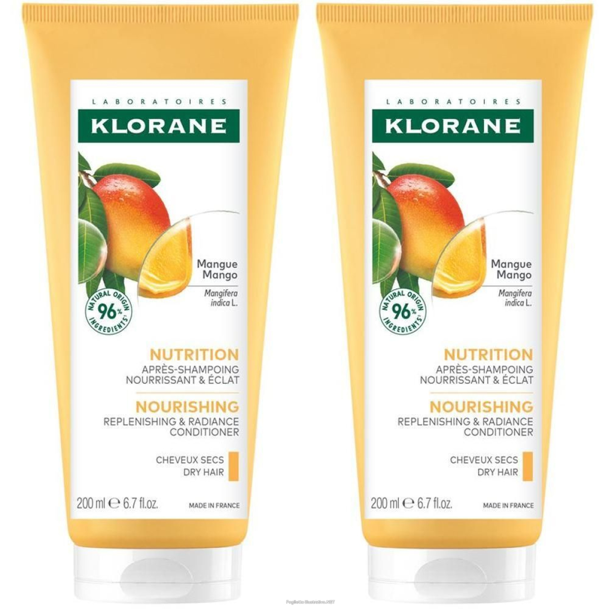 Cerca Offerte di klorane balsamo al mango nutriente 200ml - capelli secchi 2x200 ml e acquista online