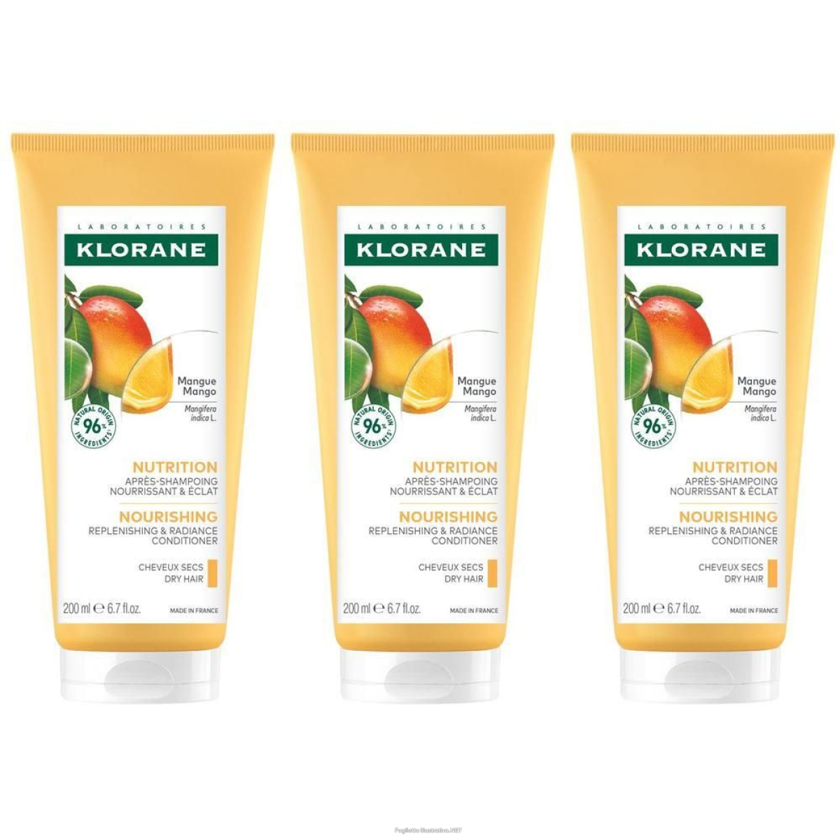 Cerca Offerte di klorane balsamo al mango nutriente 200ml - capelli secchi 3x200 ml e acquista online