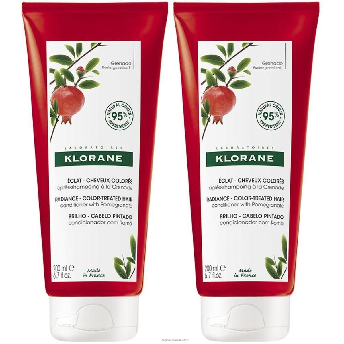 Cerca Offerte di klorane balsamo al melograno 200ml - luminosità capelli colorati 2x200 e acquista online