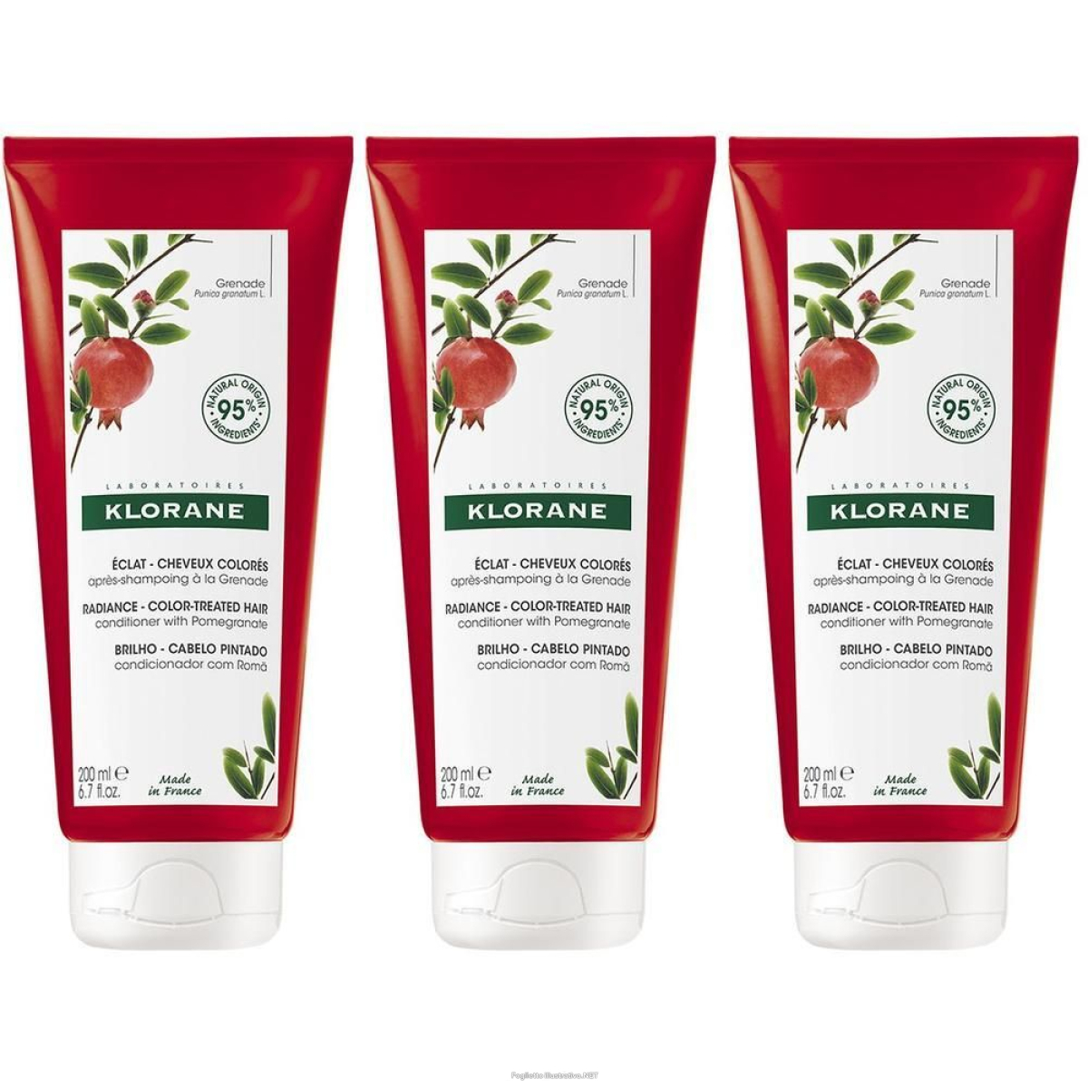 Cerca Offerte di klorane balsamo al melograno 200ml - luminosità capelli colorati 3x200 e acquista online