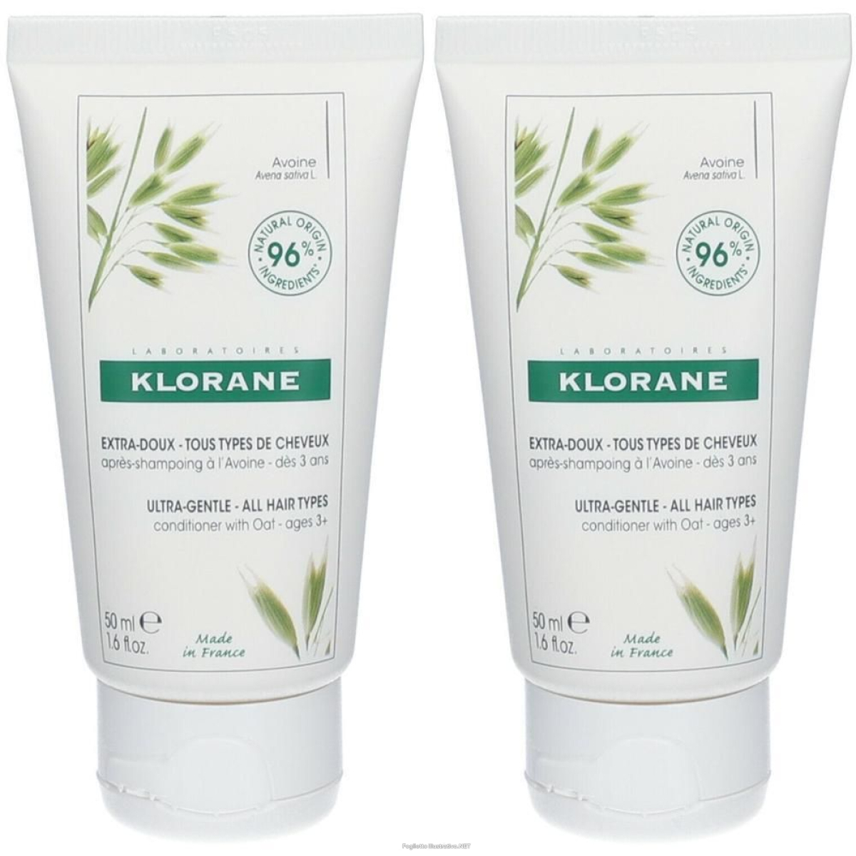 Cerca Offerte di klorane balsamo dopo shampoo all'avena 2x50 ml e acquista online