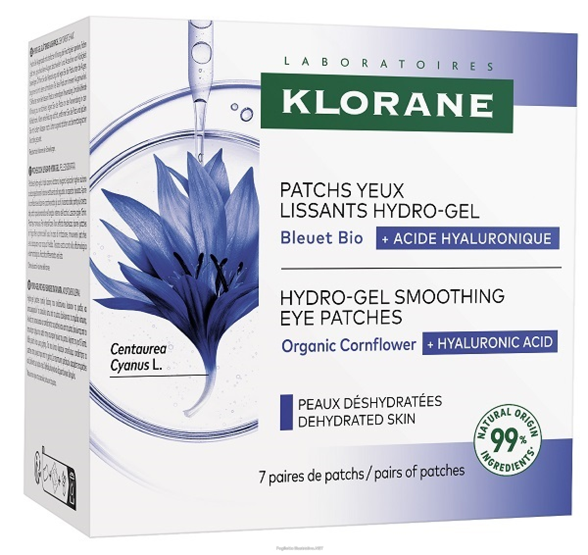 Cerca Offerte di klorane bleuet patch occhi lev hydro-gel 7 pezzi da 2 patch e acquista online