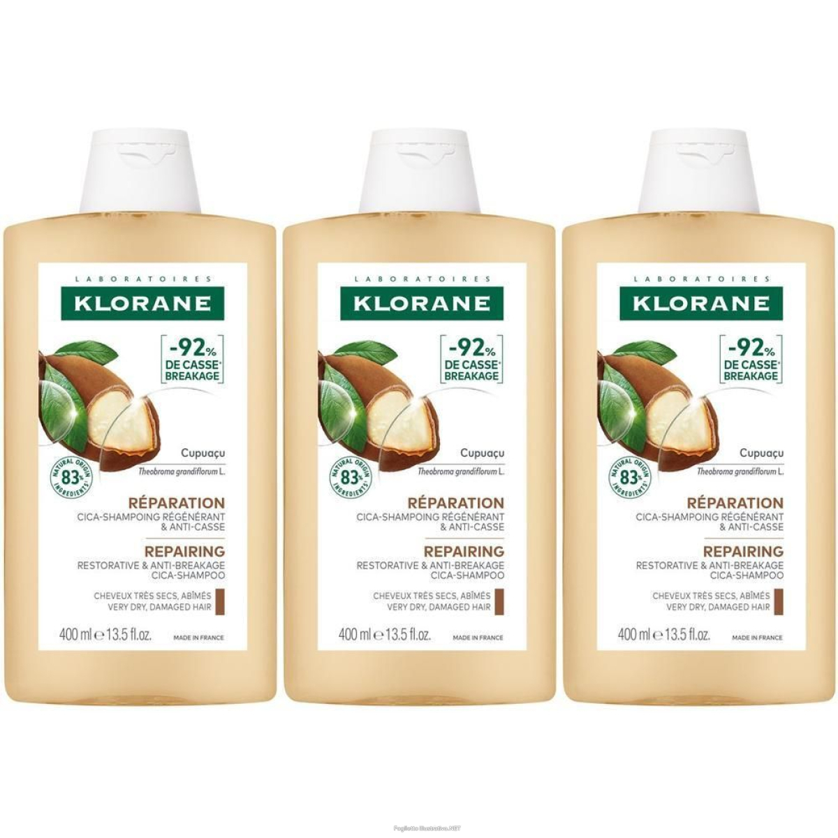 Cerca Offerte di klorane cica-shampoo ristrutturante e anti-rottura al cupuaçu 400ml - e acquista online