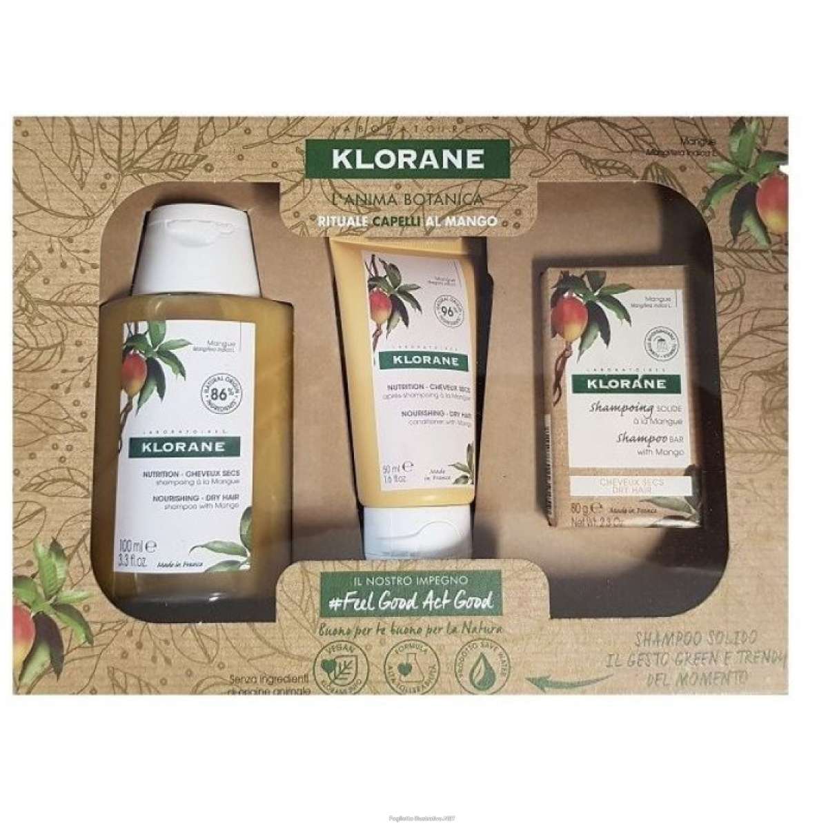 Cerca Offerte di klorane cofanetto mango naturale 22 e acquista online