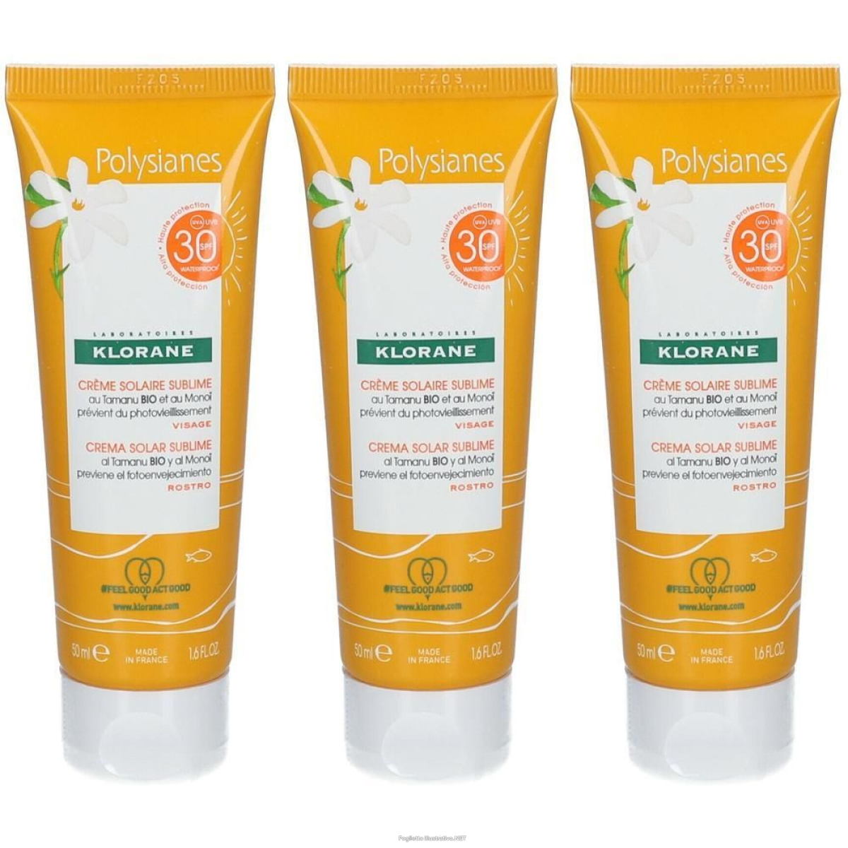 Cerca Offerte di klorane crema solare sublime spf 30 50ml - solare viso 3x50 ml c e acquista online