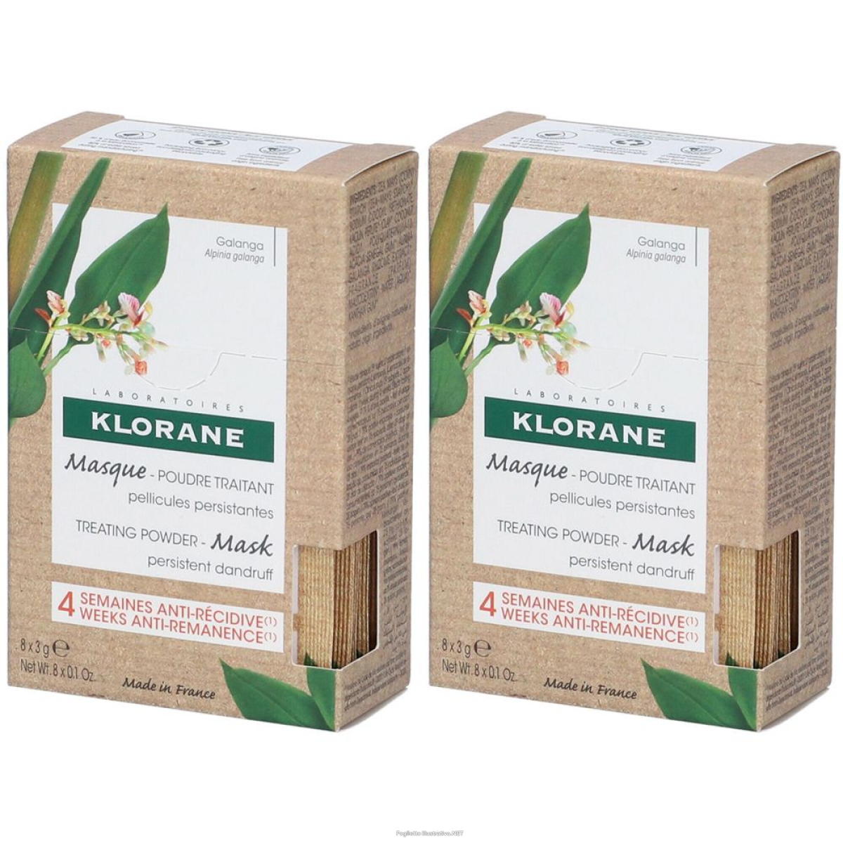 Cerca Offerte di klorane maschera in polvere galanga 2 1 set da 2x24 g e acquista online