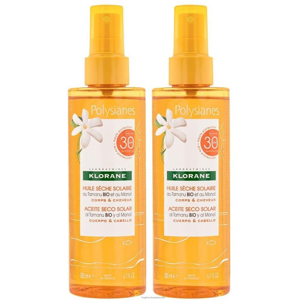 Cerca Offerte di klorane olio secco solare spf 30 con tamanu bio e monoi 200ml - protez e acquista online