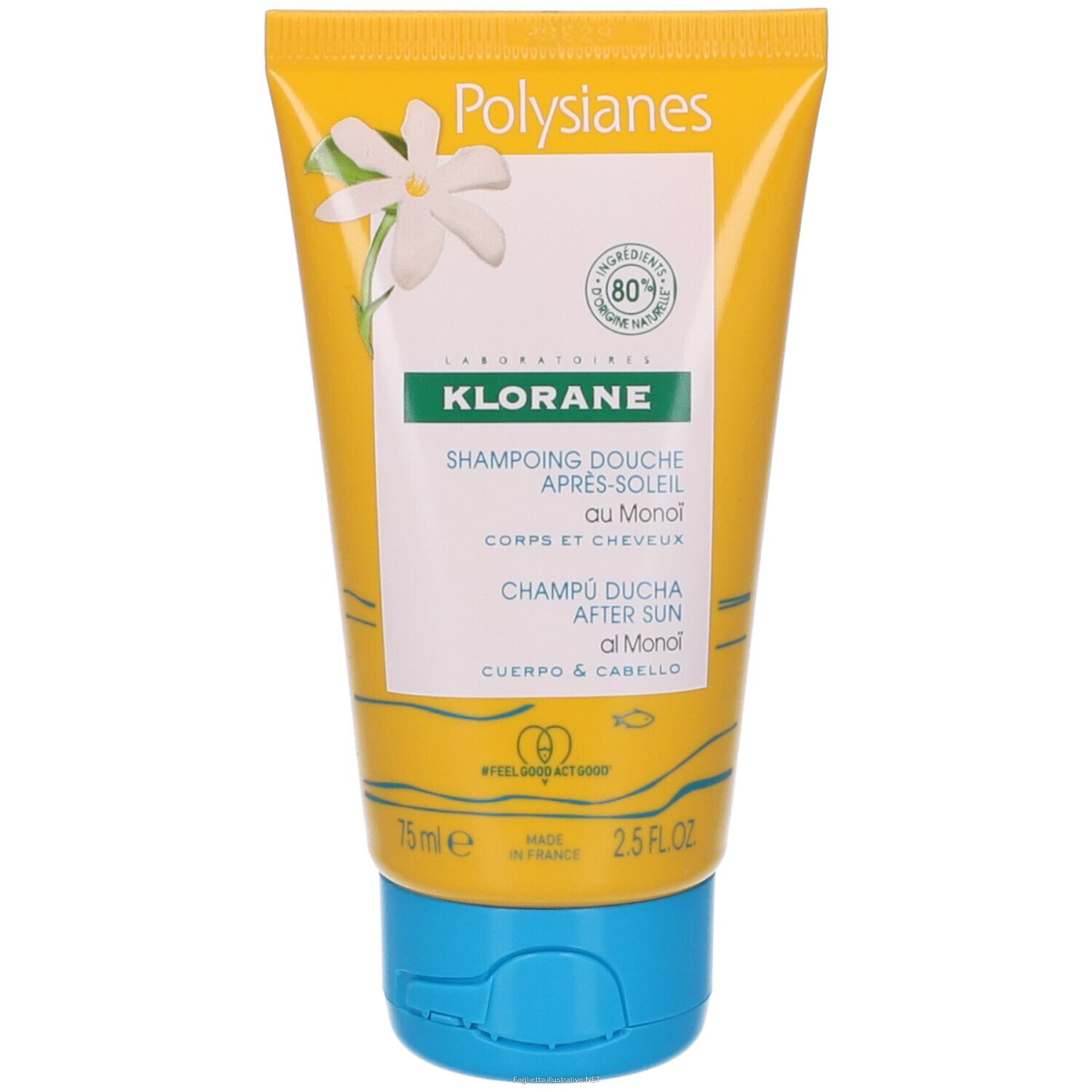 Cerca Offerte di klorane polysianes shampoo doccia doposole con monoi per corpo e capelli 75 ml e acquista online